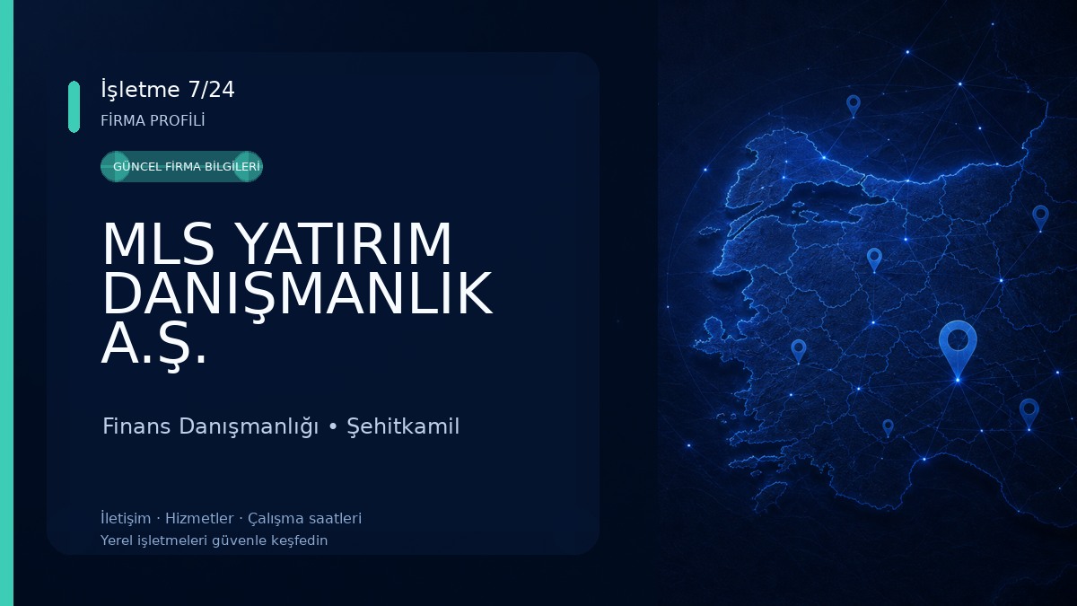 MLS YATIRIM DANIŞMANLIK A.Ş. Finans Danışmanlığı