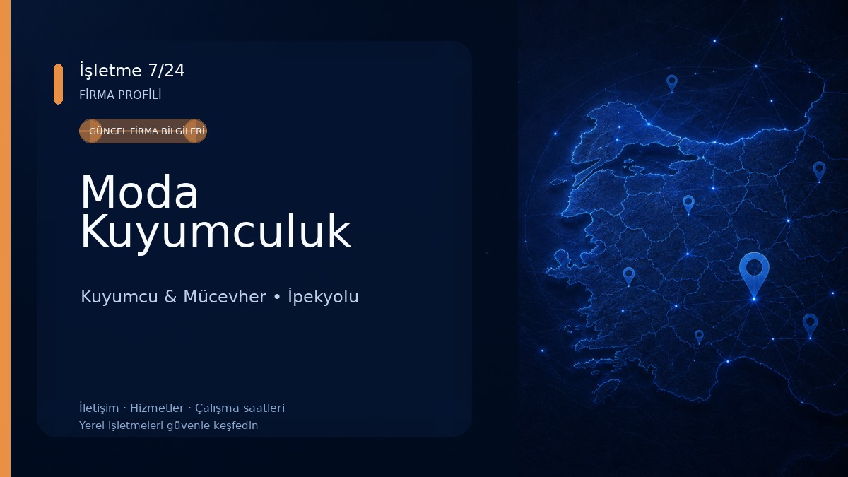 Moda Kuyumculuk Kuyumcu & Mücevher
