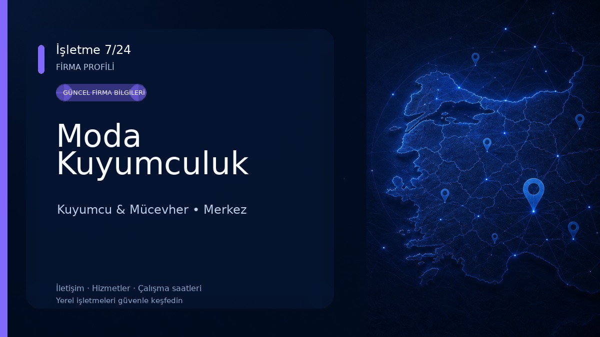 Moda Kuyumculuk Kuyumcu & Mücevher