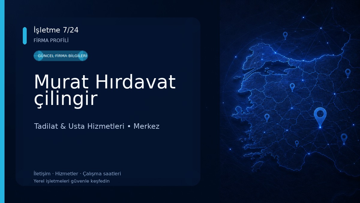Murat Hırdavat çilingir 