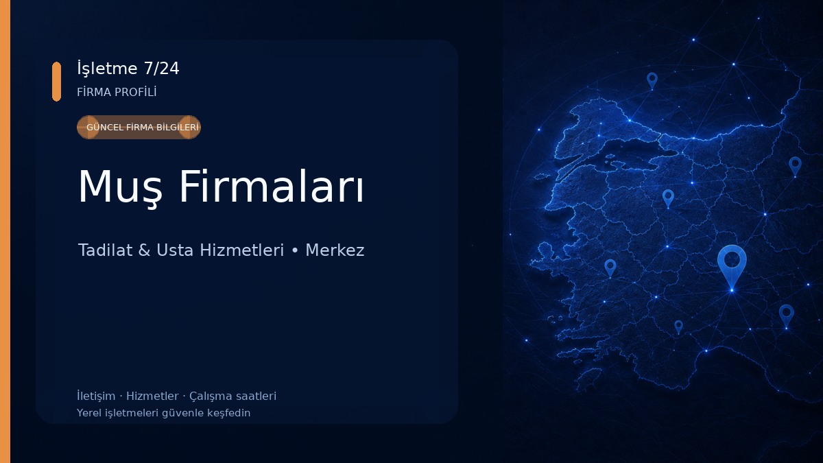 Muş Firmaları 
