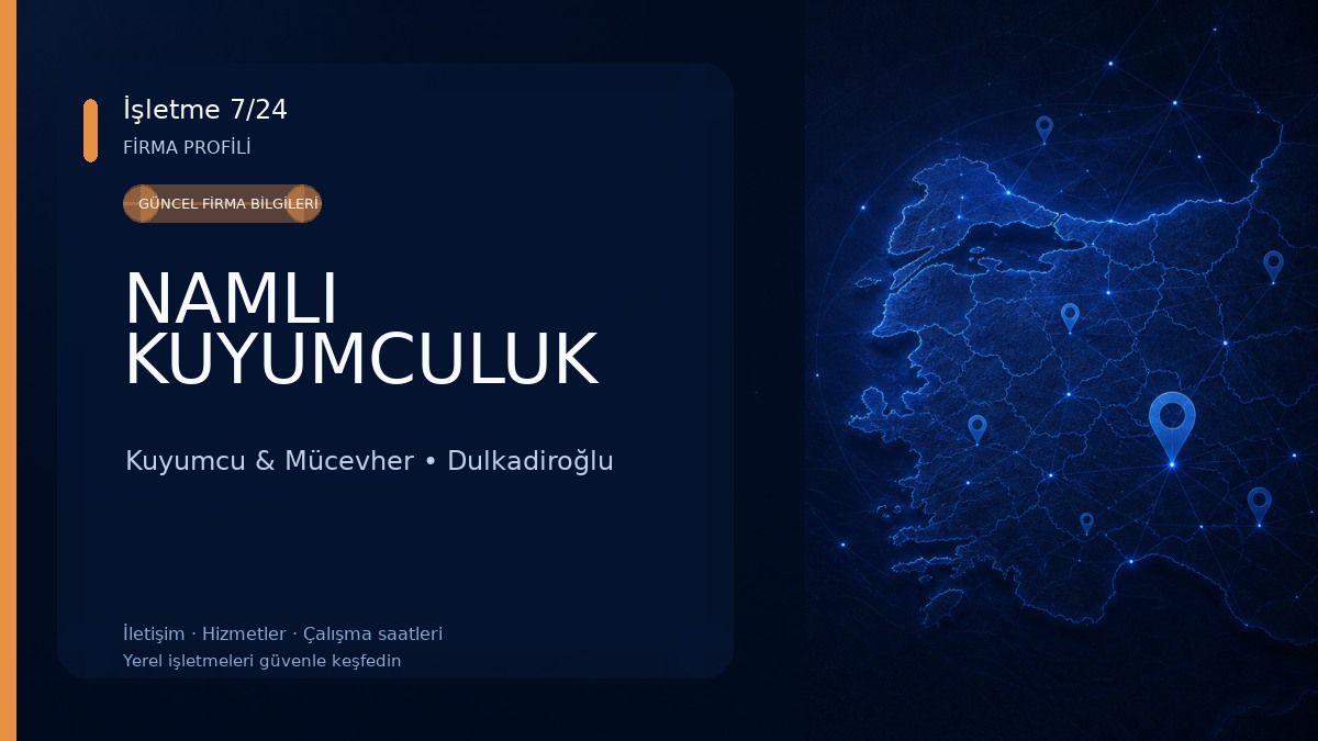 NAMLI KUYUMCULUK 
