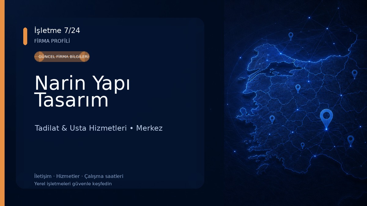Narin Yapı Tasarım Tadilat & Usta Hizmetleri