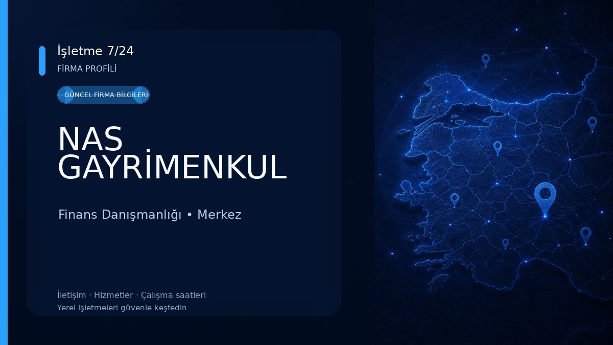 NAS GAYRİMENKUL Finans Danışmanlığı