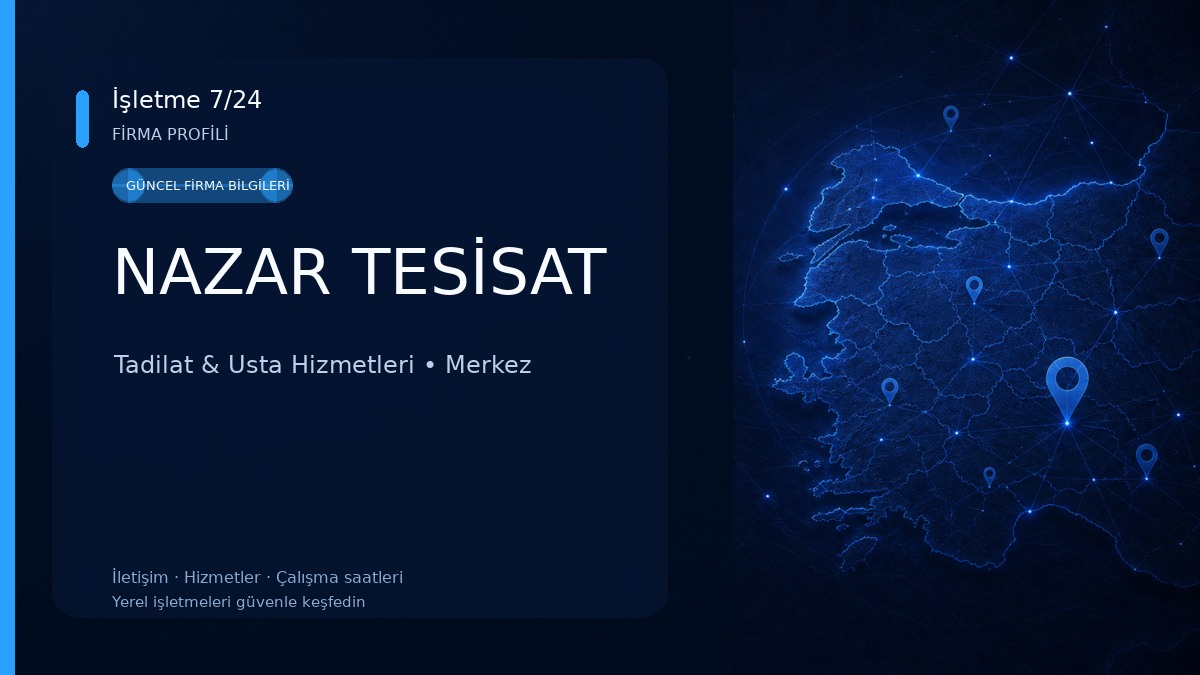 NAZAR TESİSAT 