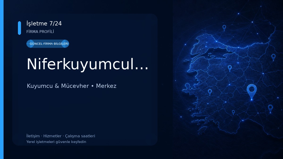 Niferkuyumculuk Kuyumcu & Mücevher