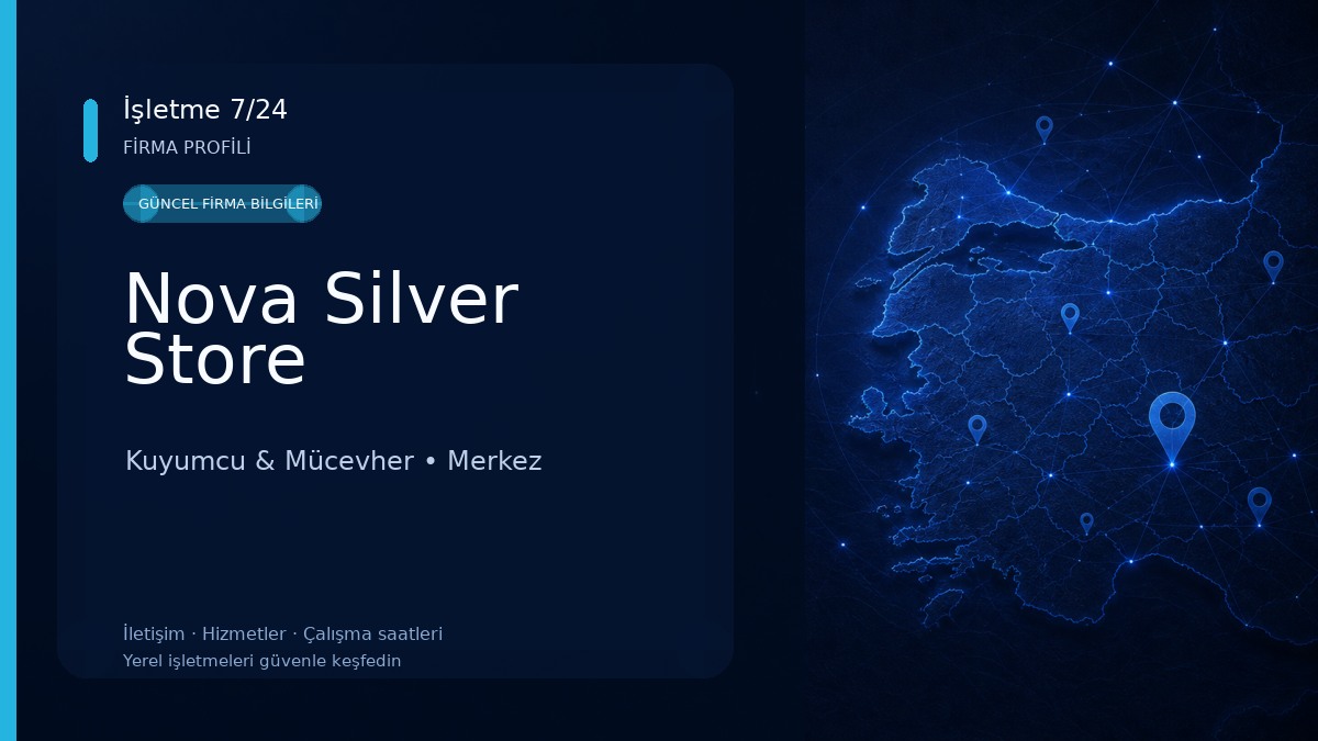 Nova Silver Store Kuyumcu & Mücevher