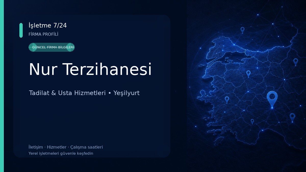 Nur Terzihanesi Tadilat & Usta Hizmetleri
