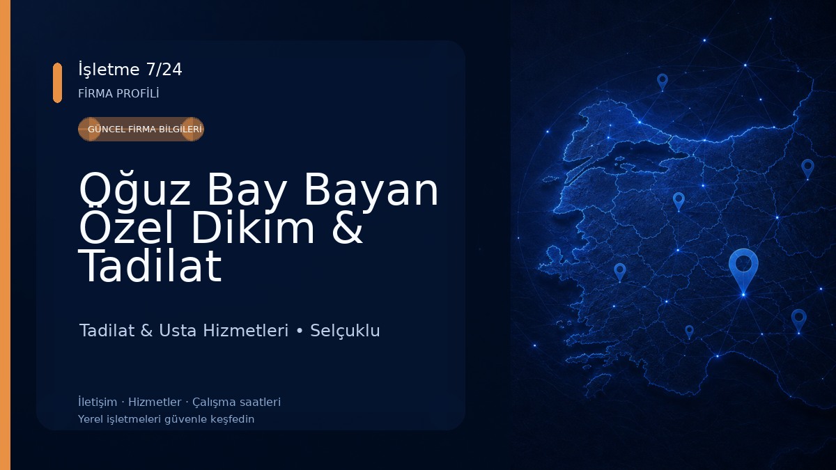 Oğuz Bay Bayan Özel Dikim & Tadilat