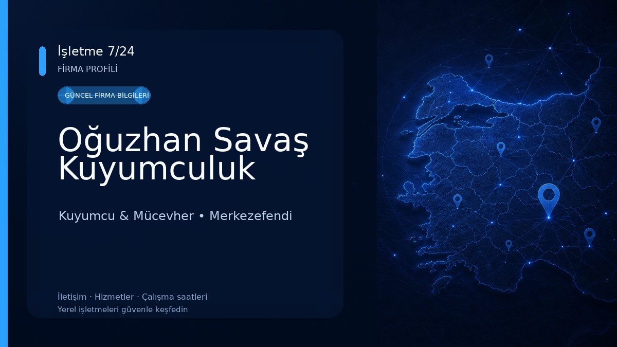 Oğuzhan Savaş Kuyumculuk Kuyumcu & Mücevher