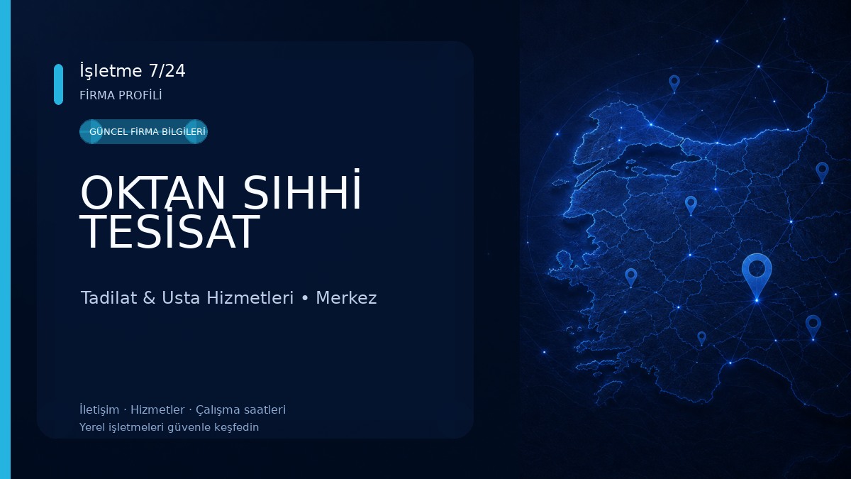 OKTAN SIHHİ TESİSAT 