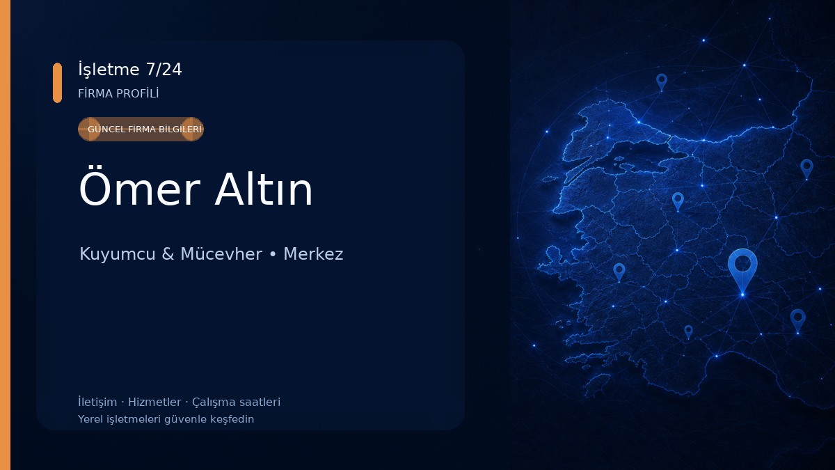 Ömer Altın Kuyumcu & Mücevher