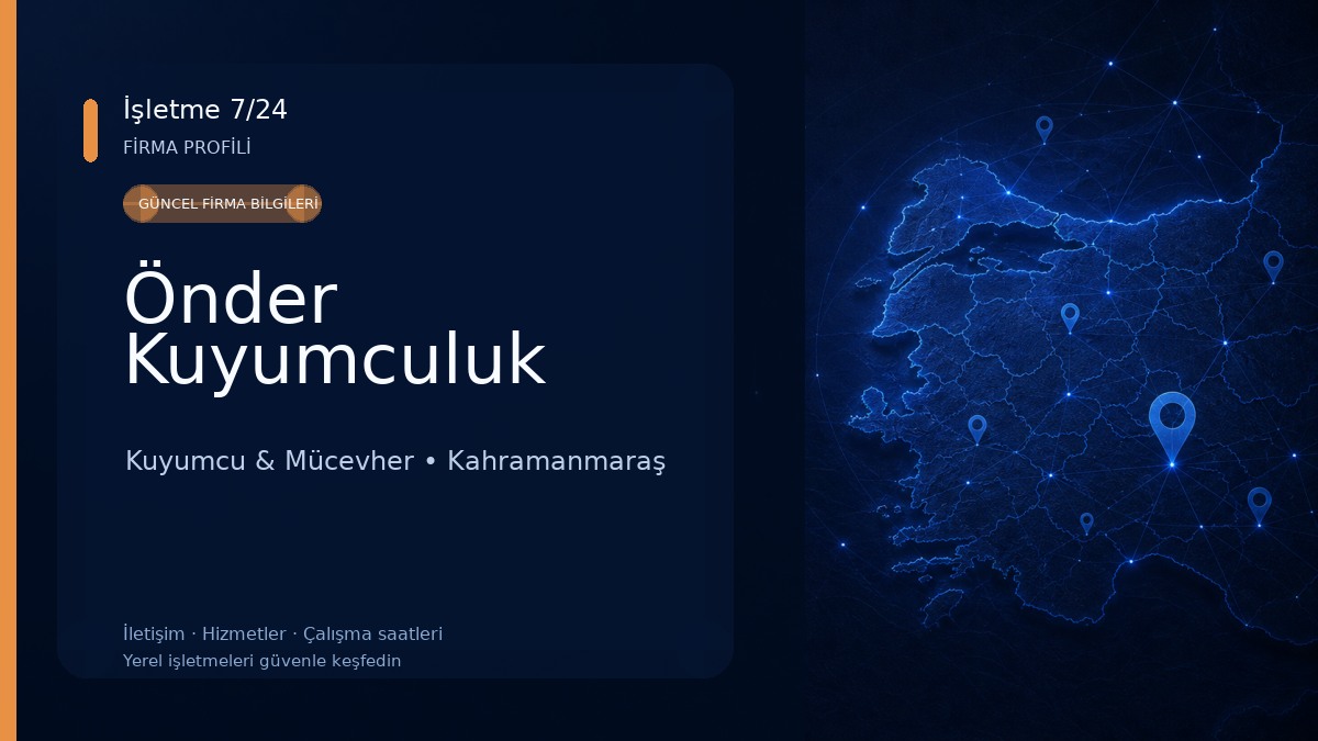 Önder Kuyumculuk Kuyumcu & Mücevher