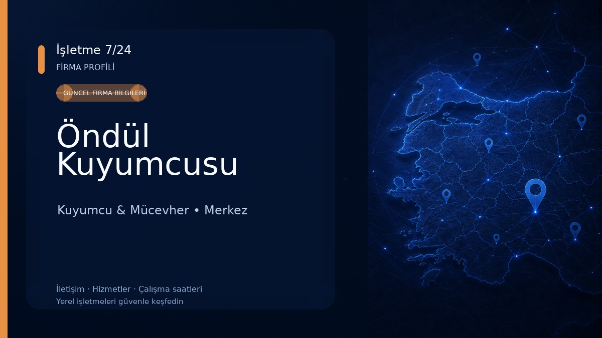 Öndül Kuyumcusu Kuyumcu & Mücevher