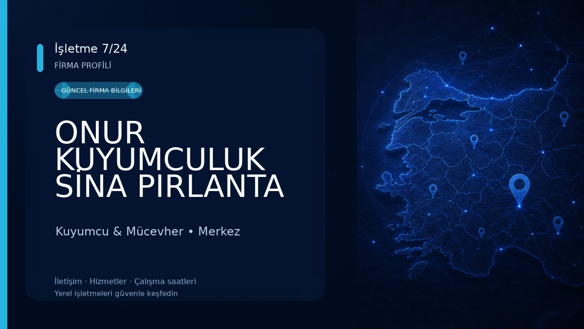 ONUR KUYUMCULUK SİNA PIRLANTA 