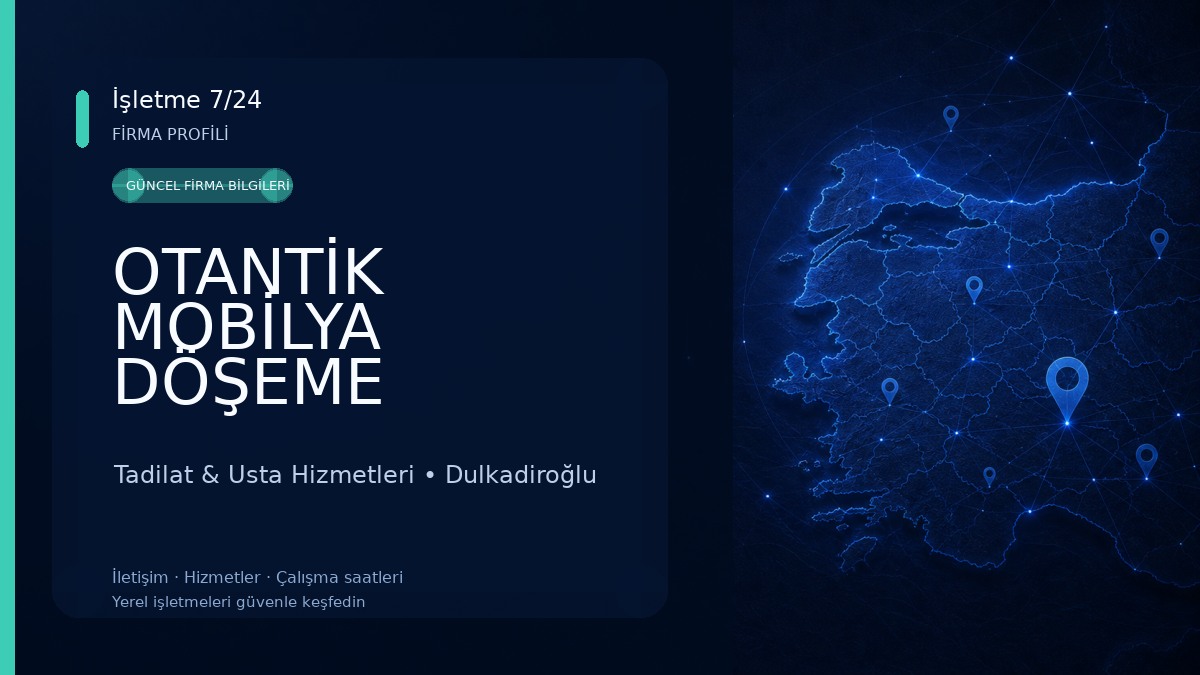 OTANTİK MOBİLYA DÖŞEME Tadilat & Usta Hizmetleri
