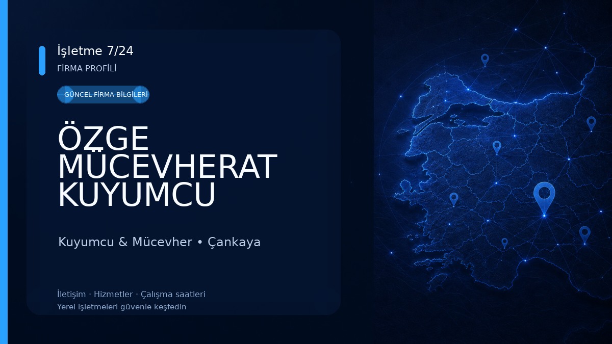 ÖZGE MÜCEVHERAT KUYUMCU 