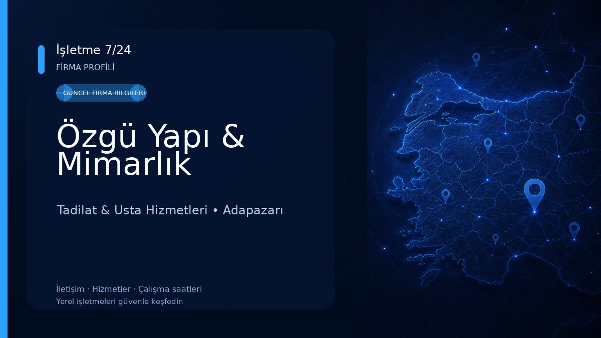 Özgü Yapı & Mimarlık
