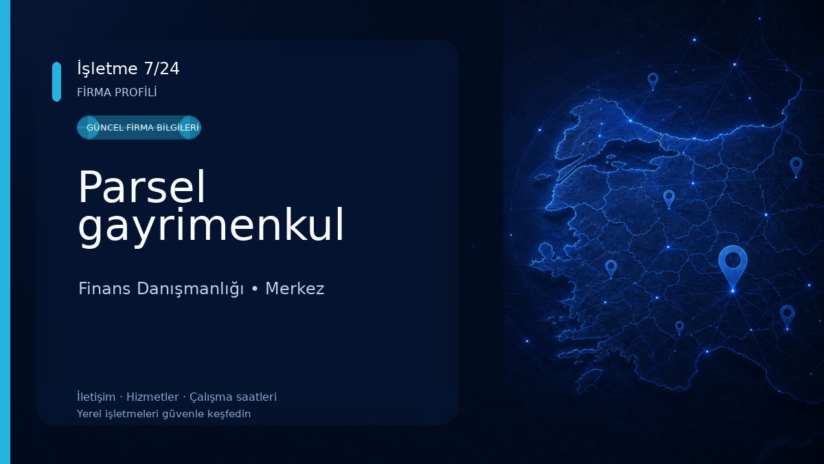 Parsel gayrimenkul 