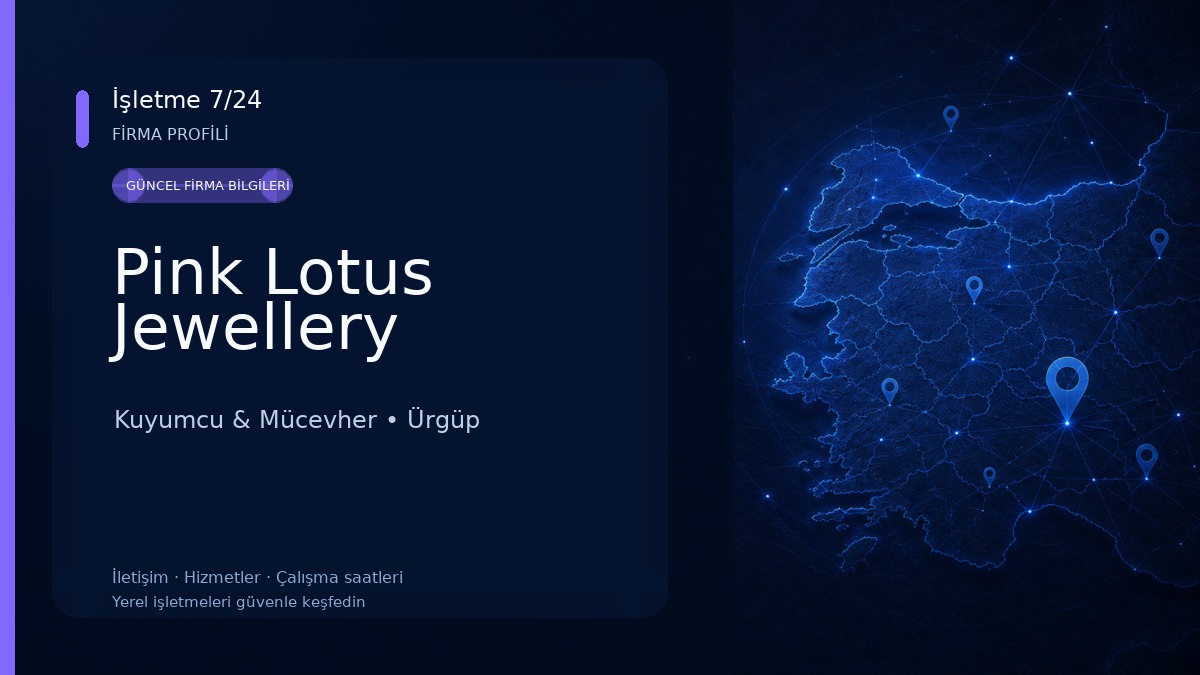 Pink Lotus Jewellery Kuyumcu & Mücevher