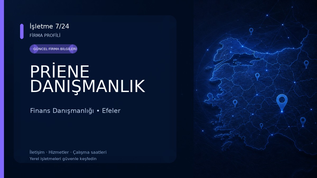 PRİENE DANIŞMANLIK 