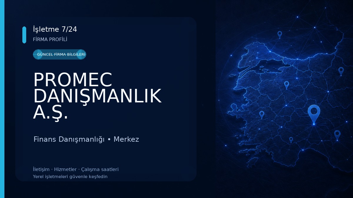 PROMEC DANIŞMANLIK A.Ş. Finans Danışmanlığı