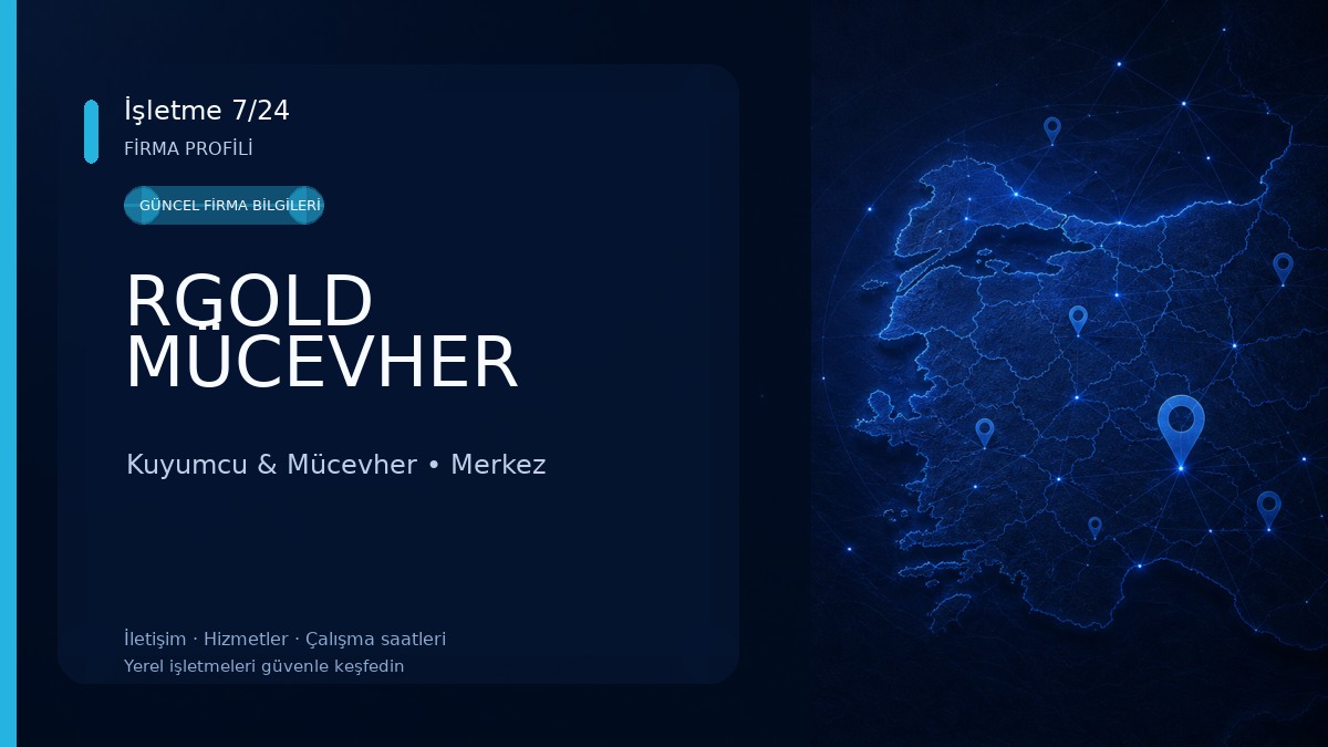 RGOLD MÜCEVHER Kuyumcu & Mücevher