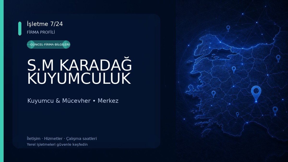 S.M KARADAĞ KUYUMCULUK 