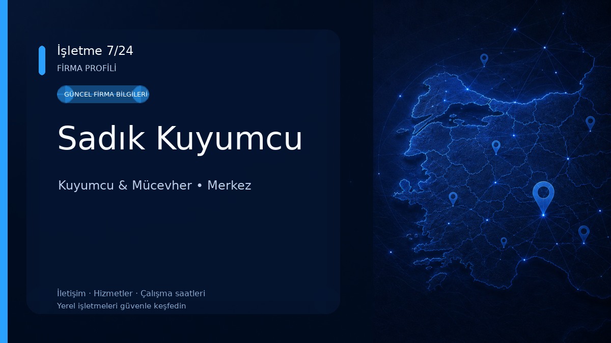 Sadık Kuyumcu Kuyumcu & Mücevher