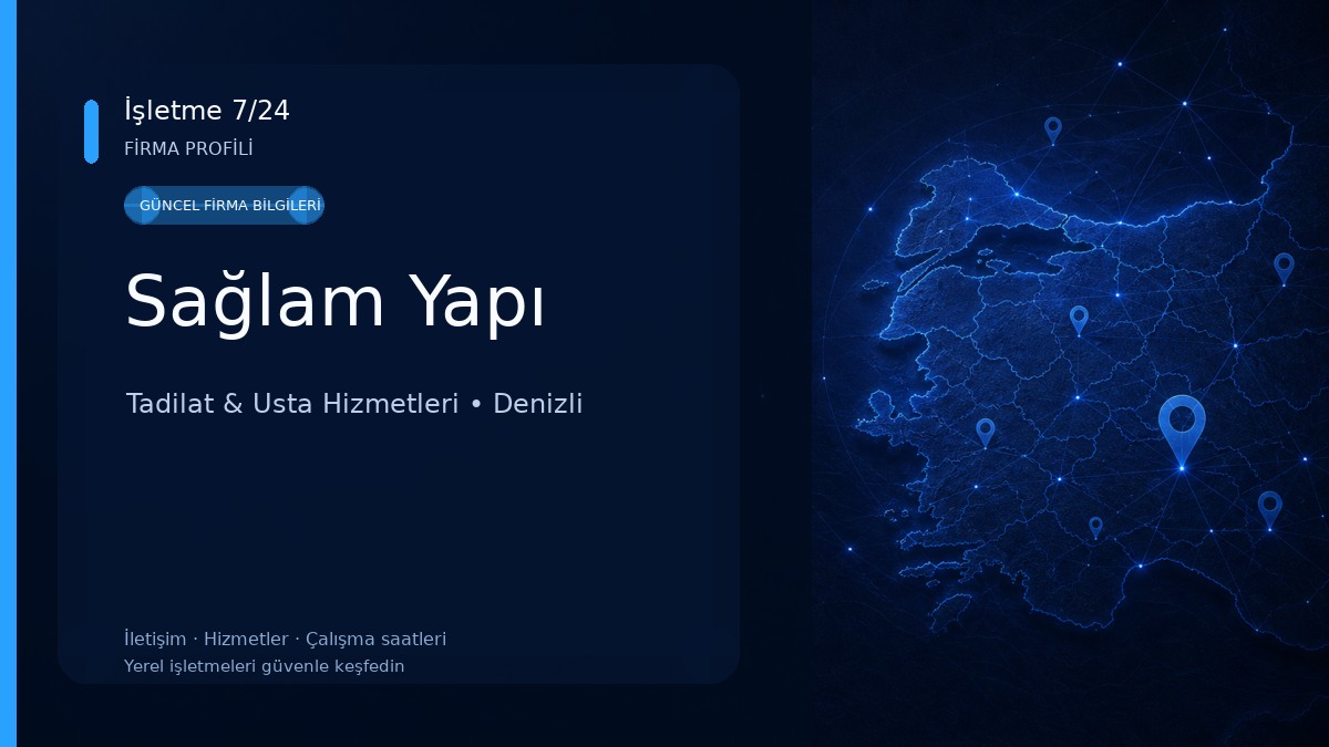 Sağlam Yapı Tadilat & Usta Hizmetleri