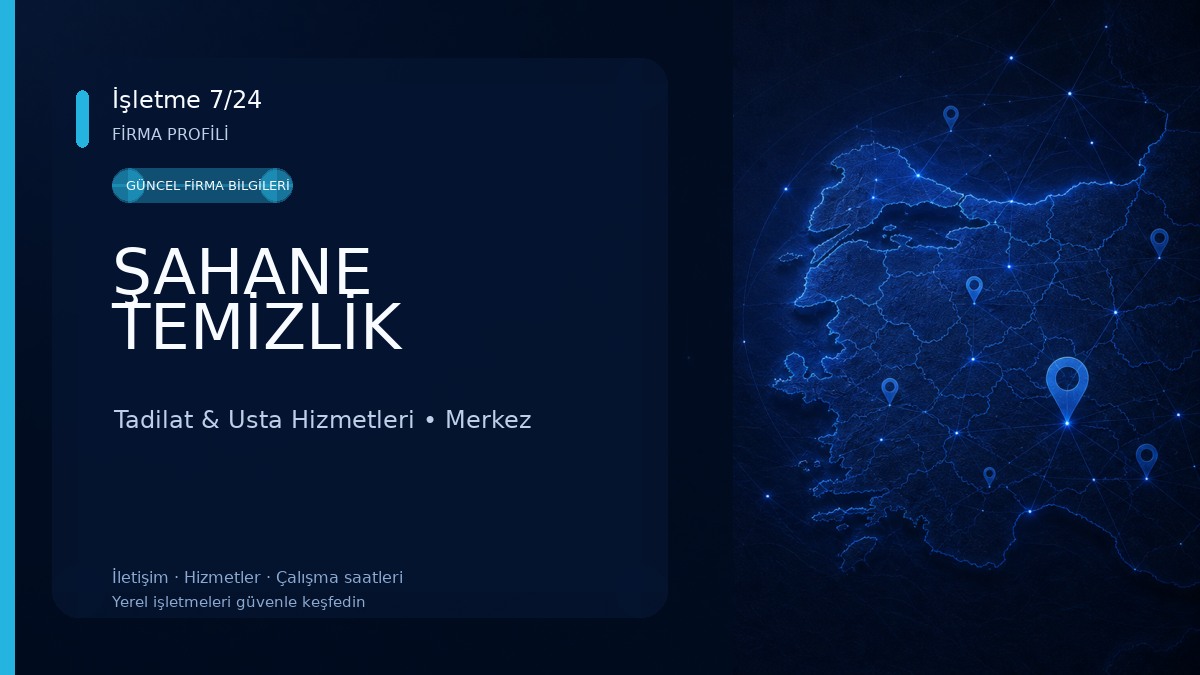 ŞAHANE TEMİZLİK Tadilat & Usta Hizmetleri