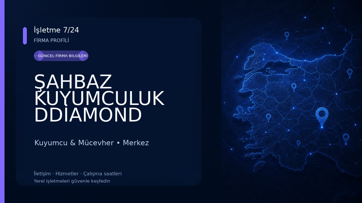 ŞAHBAZ KUYUMCULUK DDİAMOND