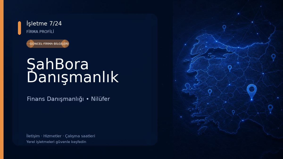 ŞahBora Danışmanlık Finans Danışmanlığı