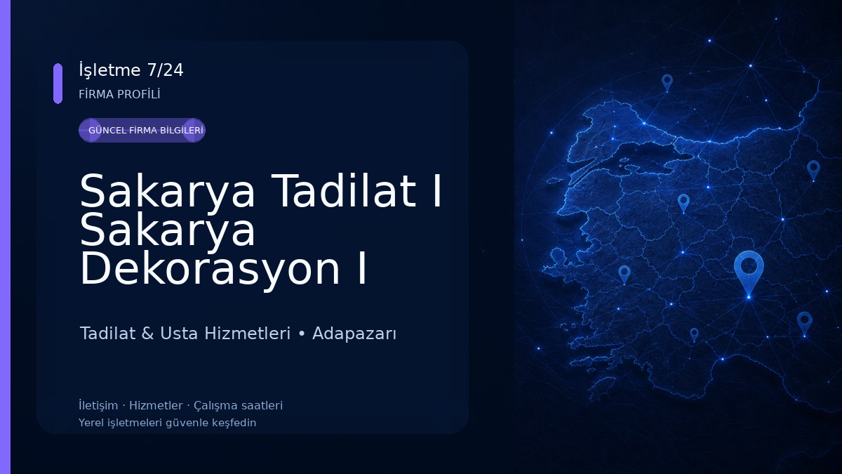 Sakarya Tadilat I Sakarya Dekorasyon I Sakarya Çatı Ustası I Sakarya İnşaat I sakarya anahtar teslim tadilat 