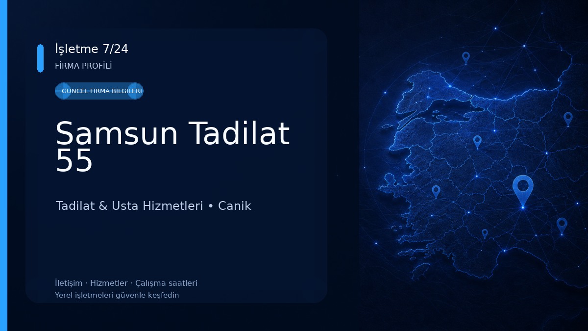Samsun Tadilat 55