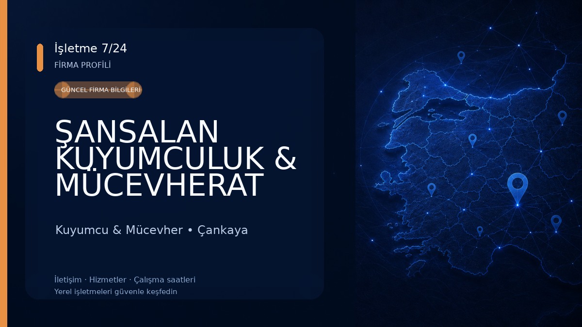 ŞANSALAN KUYUMCULUK & MÜCEVHERAT 
