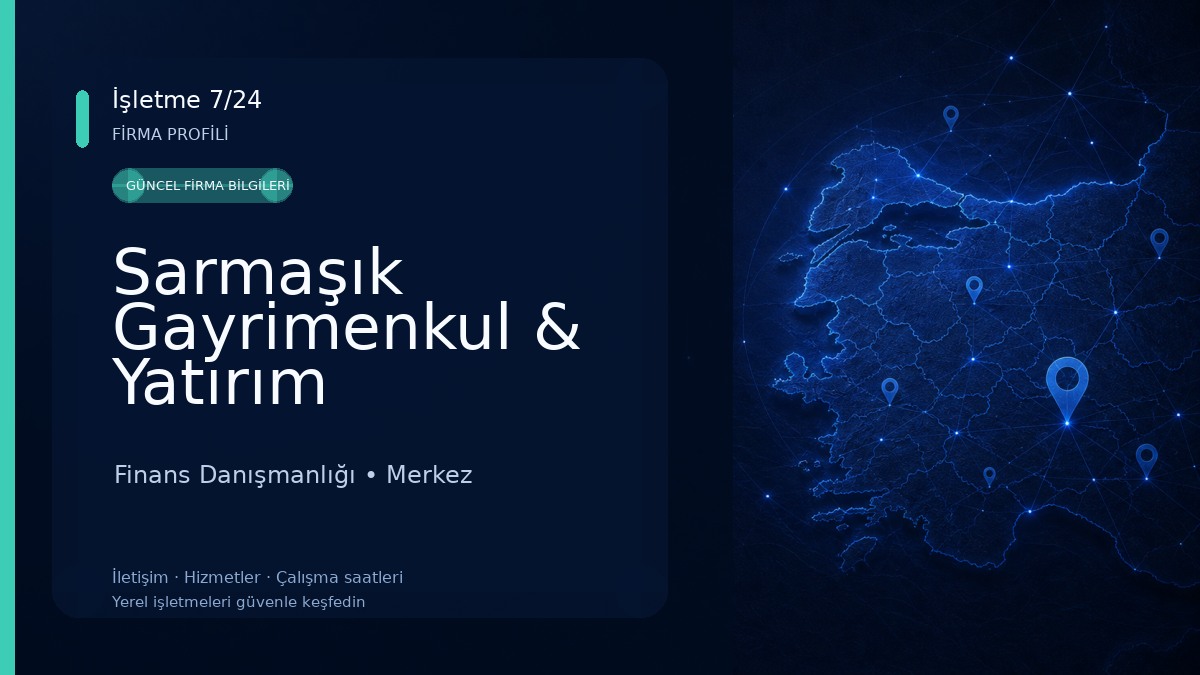 Sarmaşık Gayrimenkul & Yatırım Danışmanlığı 