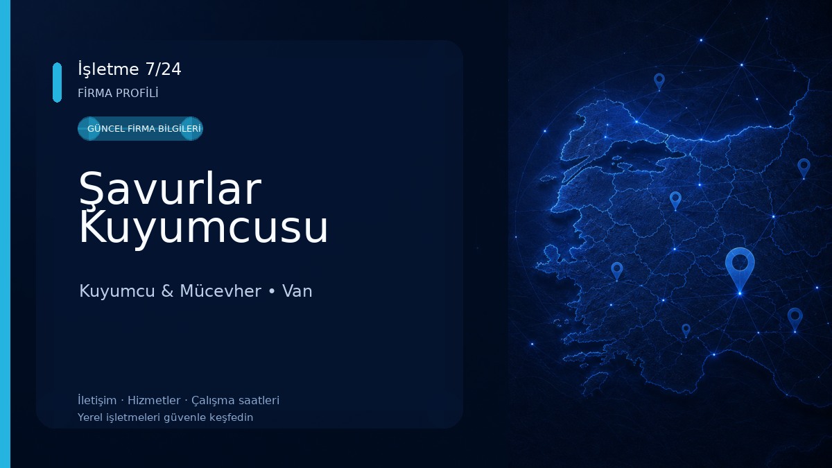 Şavurlar Kuyumcusu