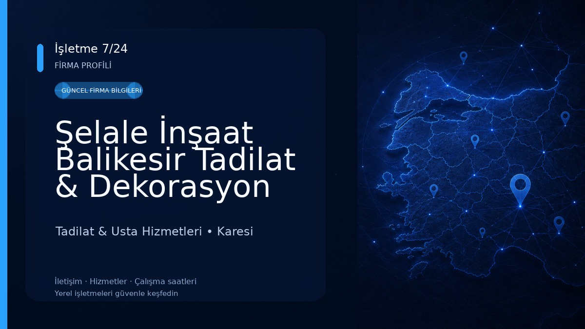 Şelale İnşaat Balikesir Tadilat & Dekorasyon 