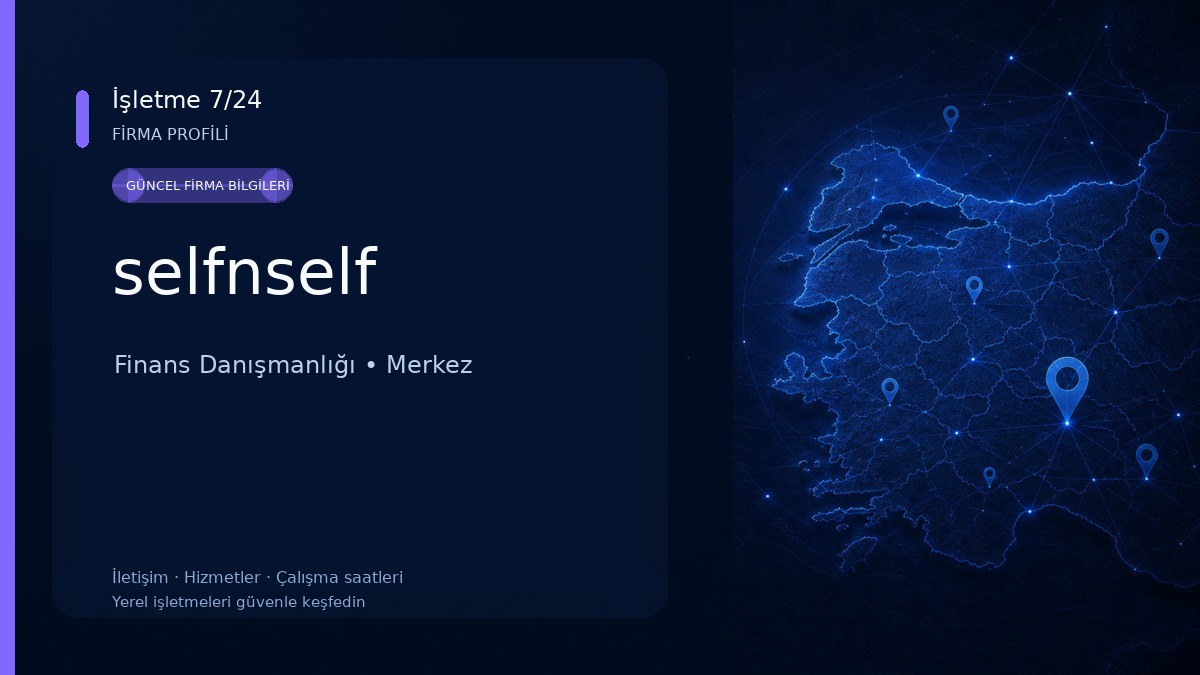 selfnself Finans Danışmanlığı