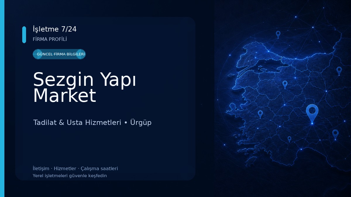 Sezgin Yapı Market Tadilat & Usta Hizmetleri