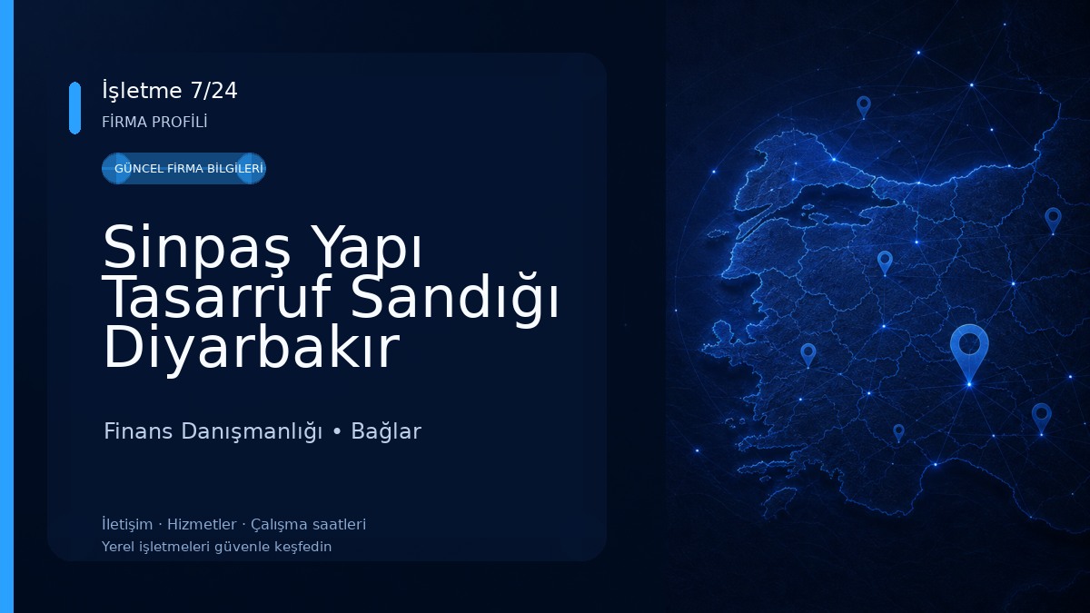 Sinpaş Yapı Tasarruf Sandığı Diyarbakır Finans Danışmanlığı