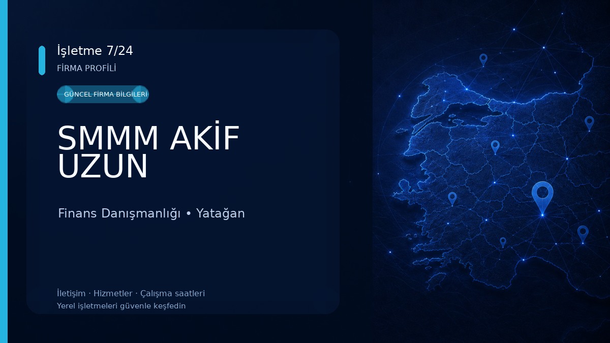 SMMM AKİF UZUN