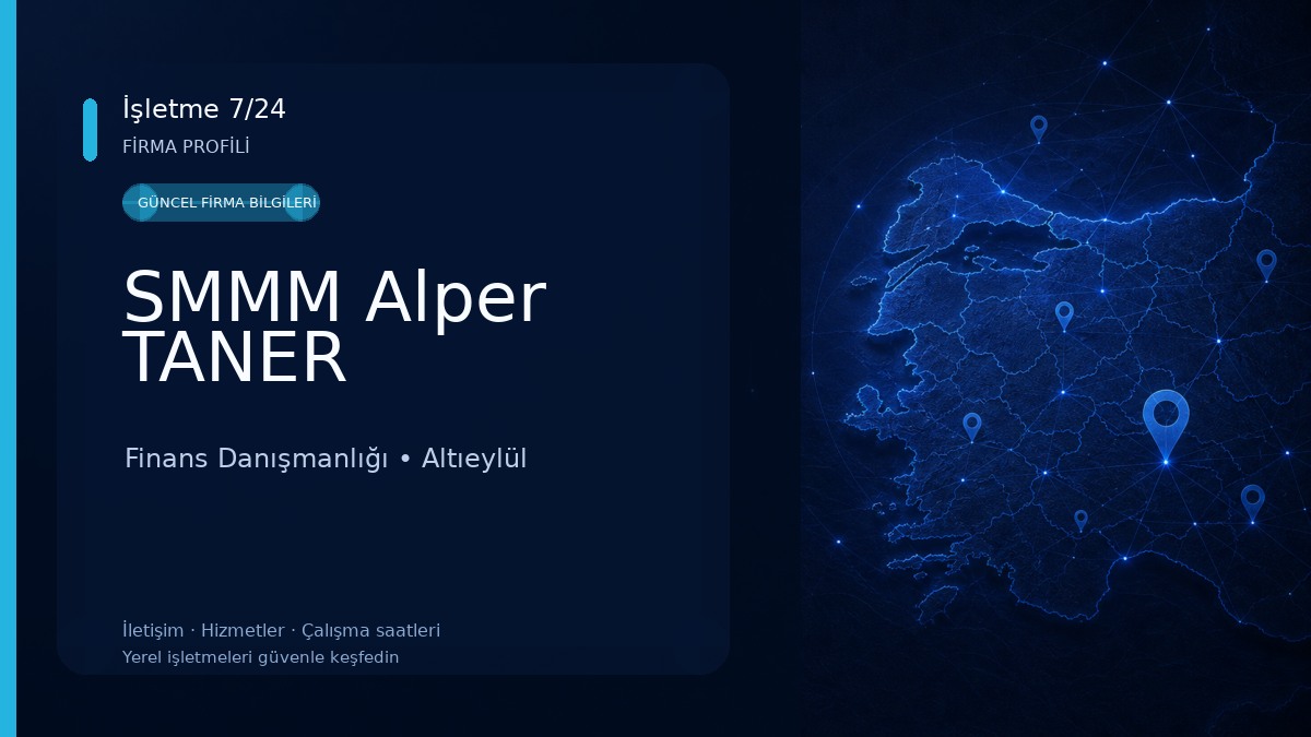 SMMM Alper TANER 