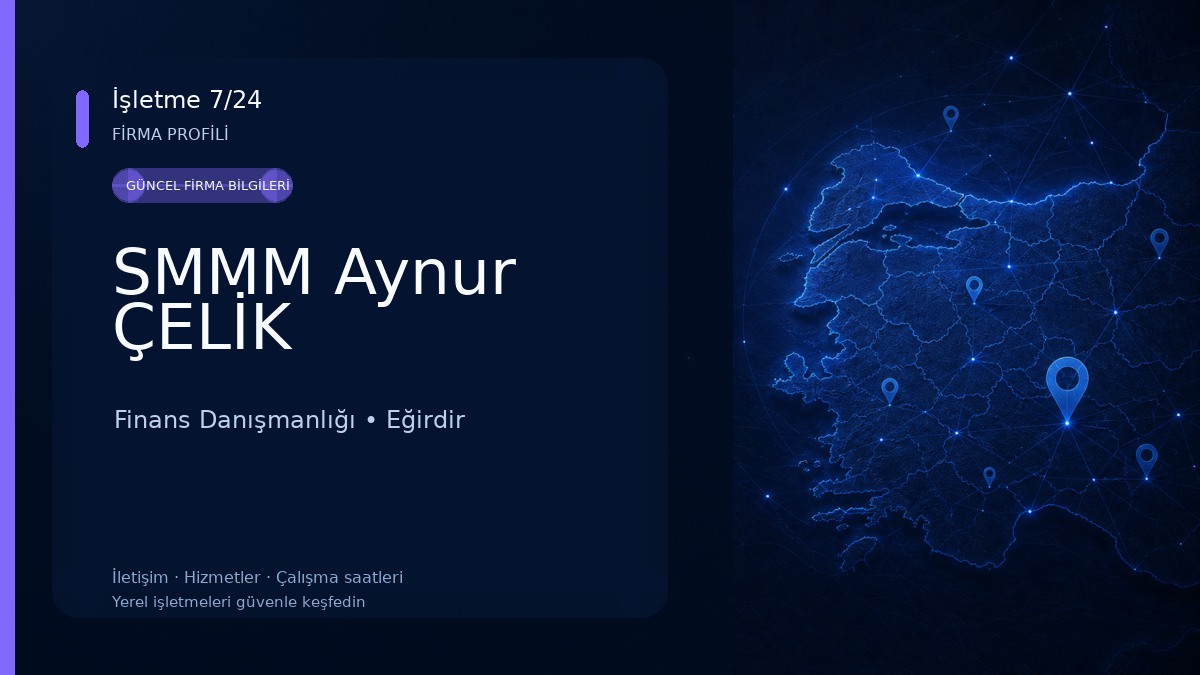 SMMM Aynur ÇELİK 
