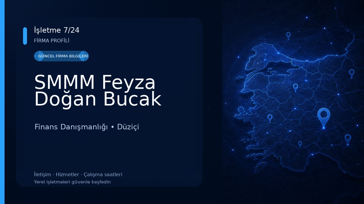 SMMM Feyza Doğan Bucak 