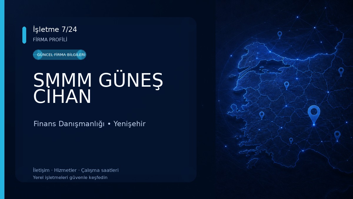 SMMM GÜNEŞ CİHAN