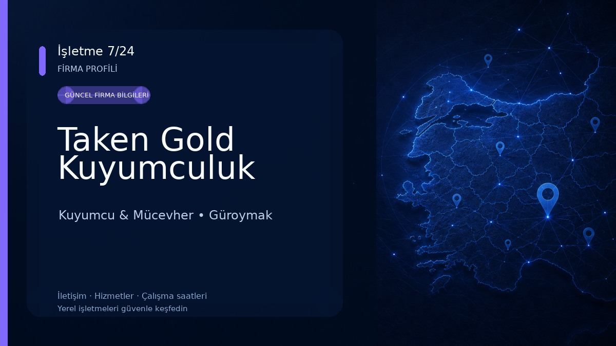 Taken Gold Kuyumculuk Kuyumcu & Mücevher