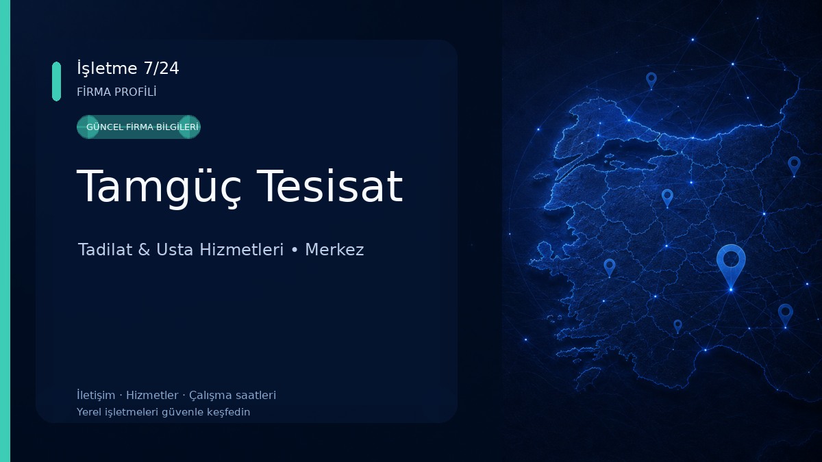 Tamgüç Tesisat