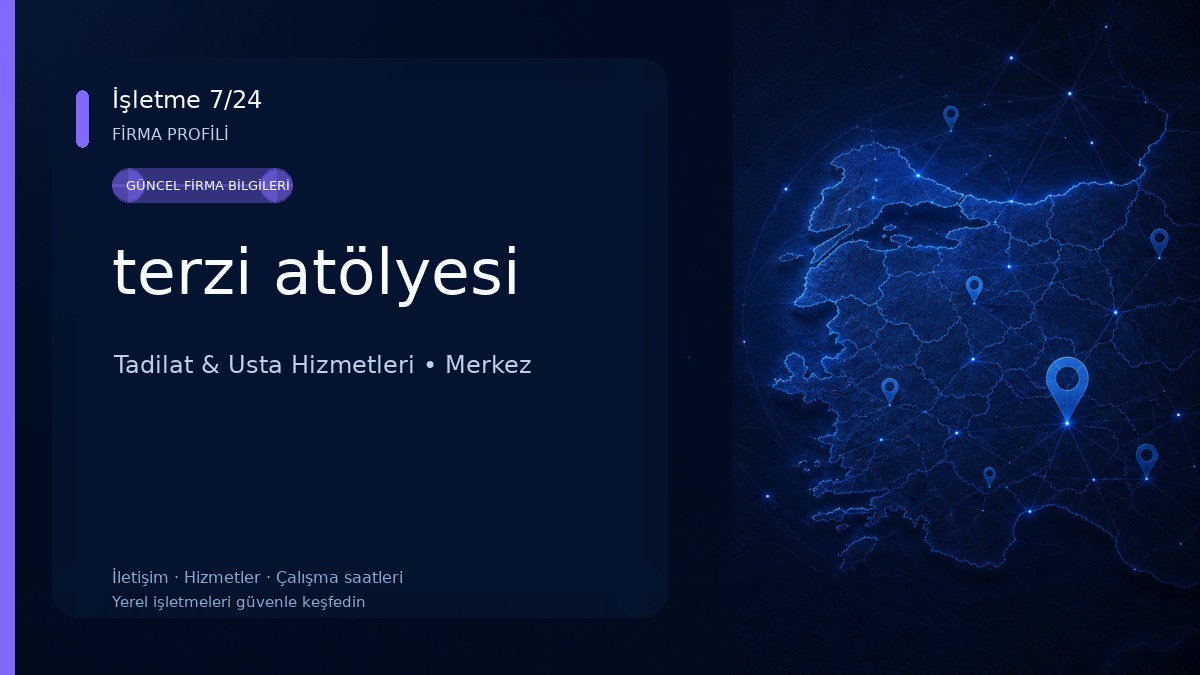 terzi atölyesi